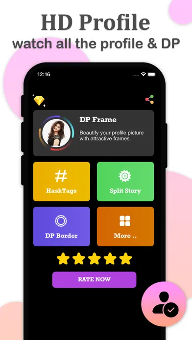 Instant Profile Dp Maker Screenshots