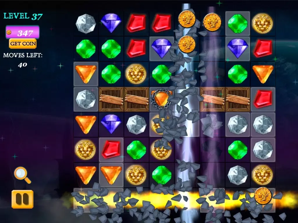 Galactic Gem iPad 应用截图