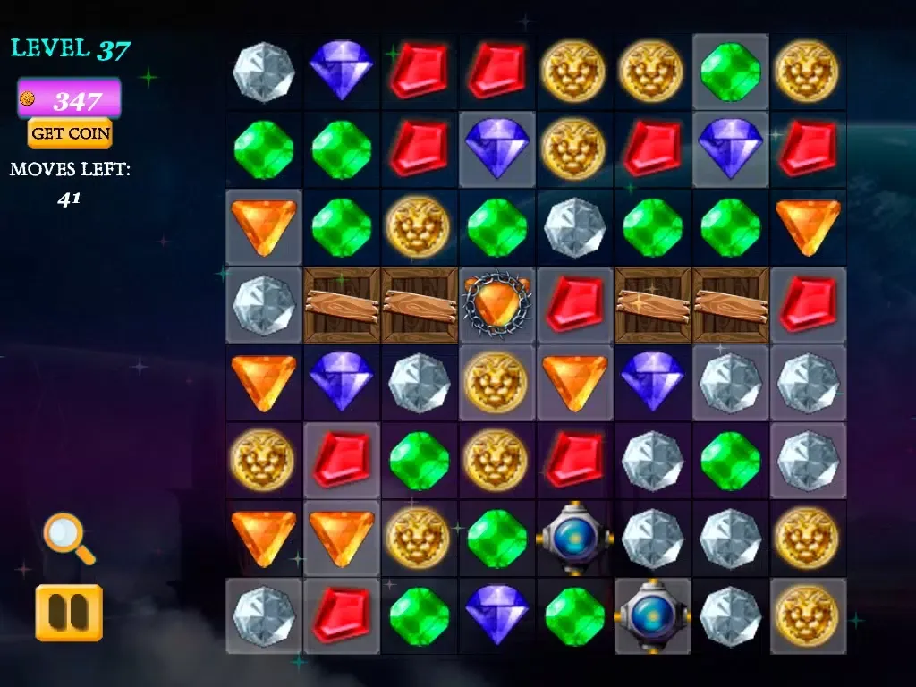 Galactic Gem iPad 应用截图