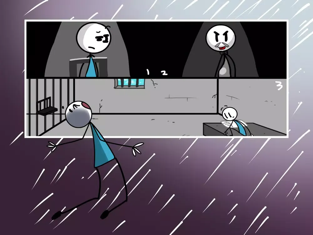 تصاویر Stickman Prison Break puzzle iPad 