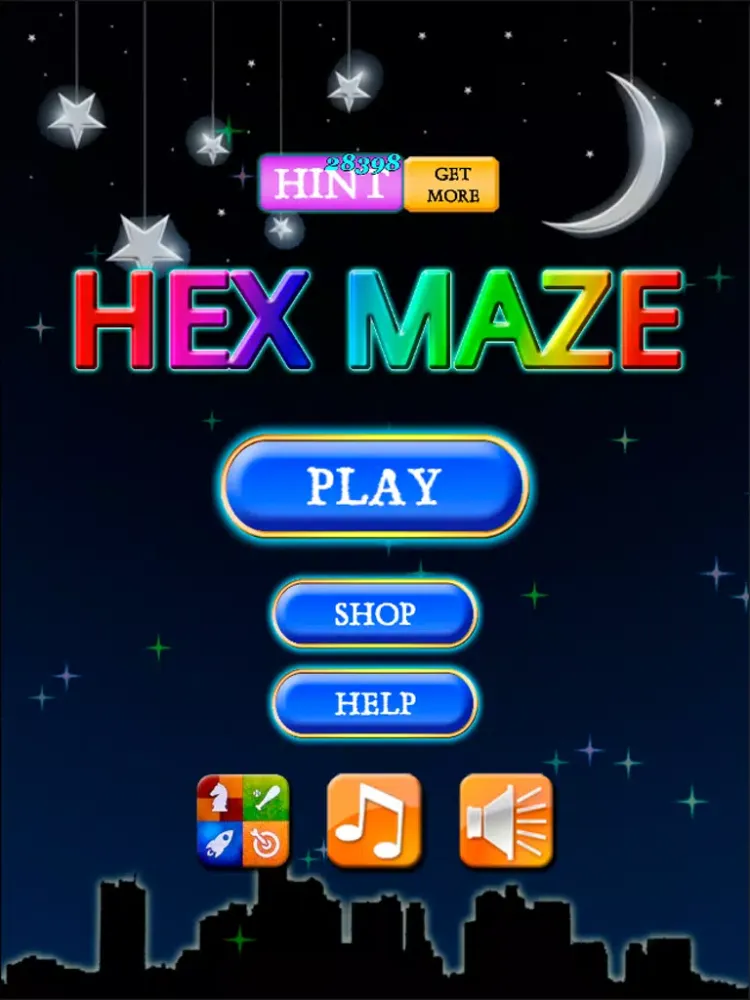 Hex Maze - like sudoku - The most difficult game iPad 应用截图