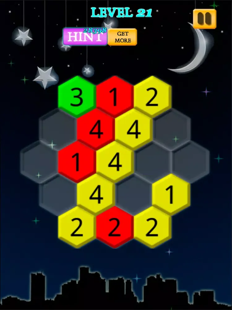 Hex Maze - like sudoku - The most difficult game iPad 应用截图