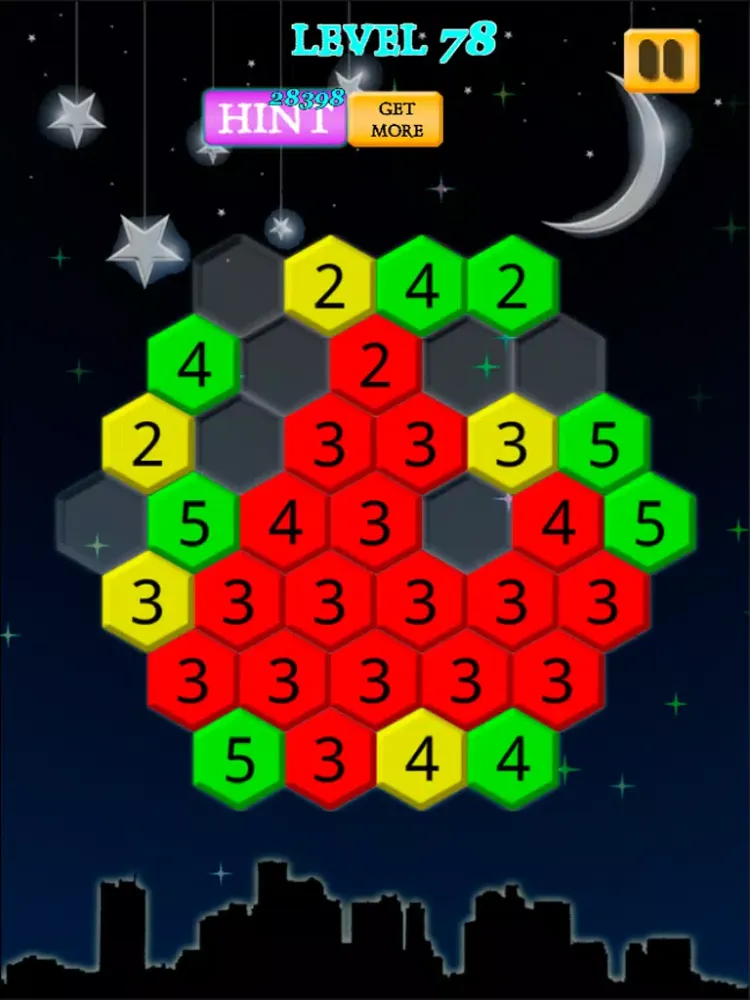 Hex Maze - like sudoku - The most difficult game iPad 应用截图