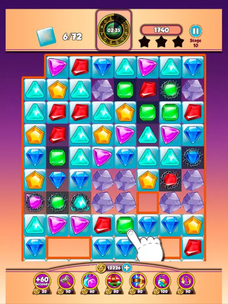 Jewel Bomb iPad  Screenshots