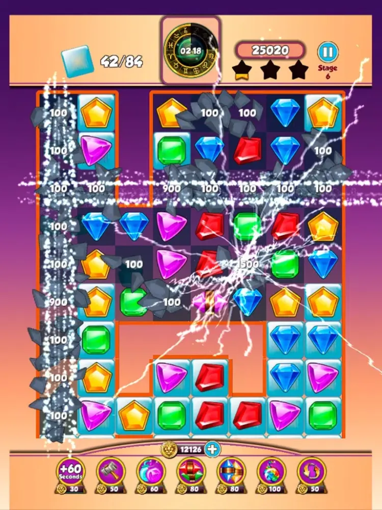 Jewel Bomb iPad  Screenshots