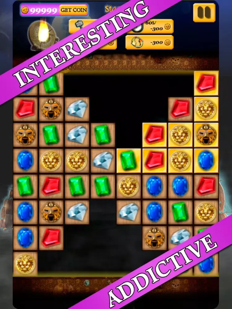 Capturas de pantalla de Super Jewels iPad 