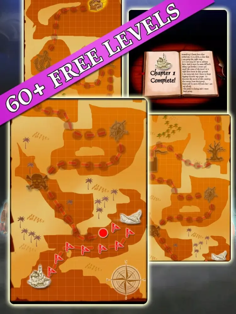 Capturas de pantalla de Super Jewels iPad 