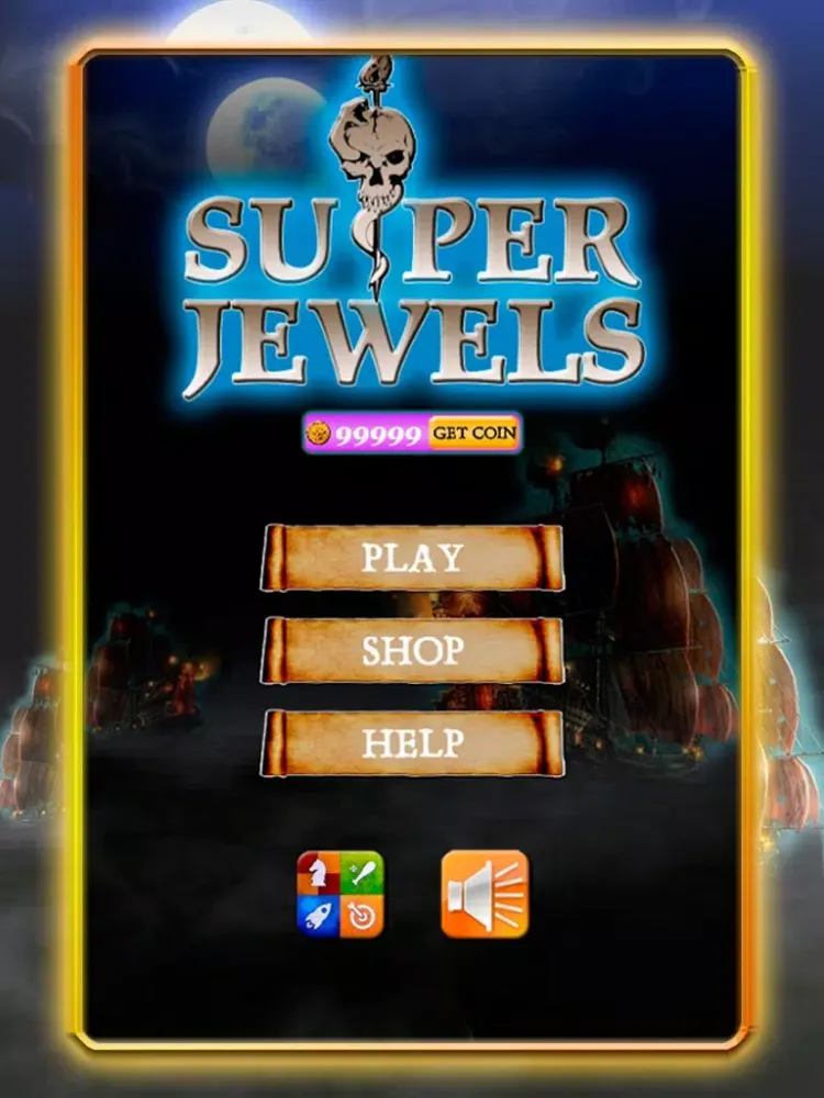 Capturas de pantalla de Super Jewels iPad 