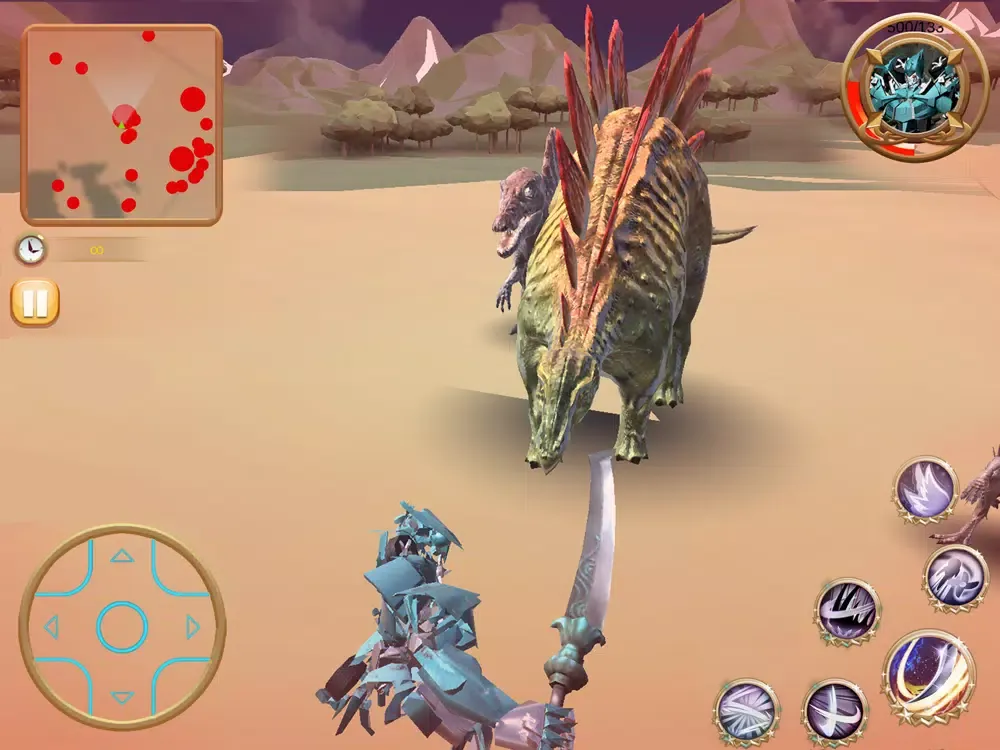 صور Robot Dinosaur Wars iPad 