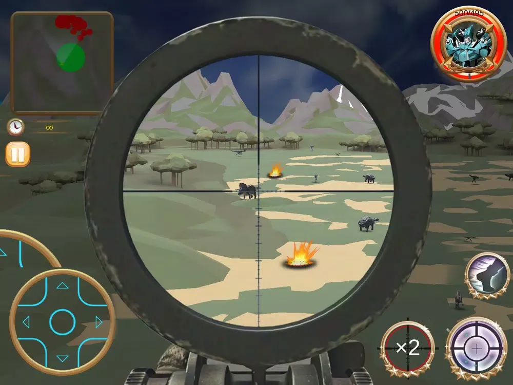 صور Robot Dinosaur Wars iPad 