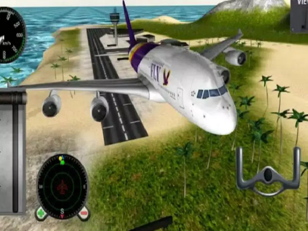 airplane Flight simulator iPad 应用截图