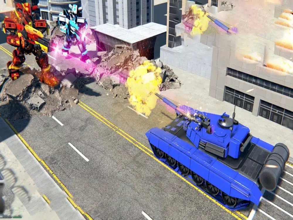 Capturas de pantalla de Robot tank warfare iPad 