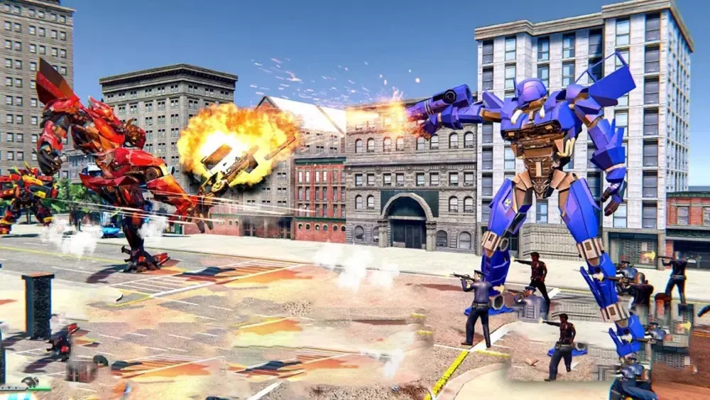 Screenshot di Robot tank warfare