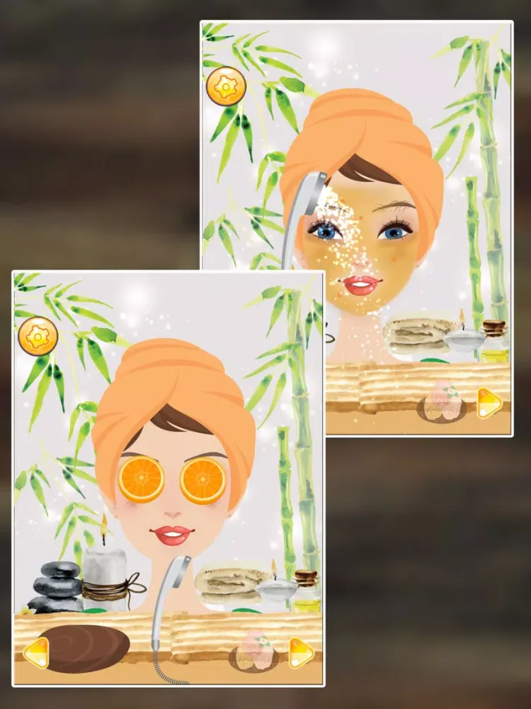 Capturas de tela do American Model Fashion Makeup iPad 
