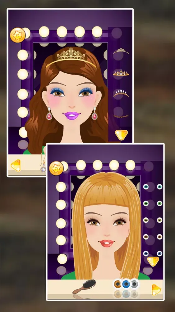Capturas de tela do American Model Fashion Makeup