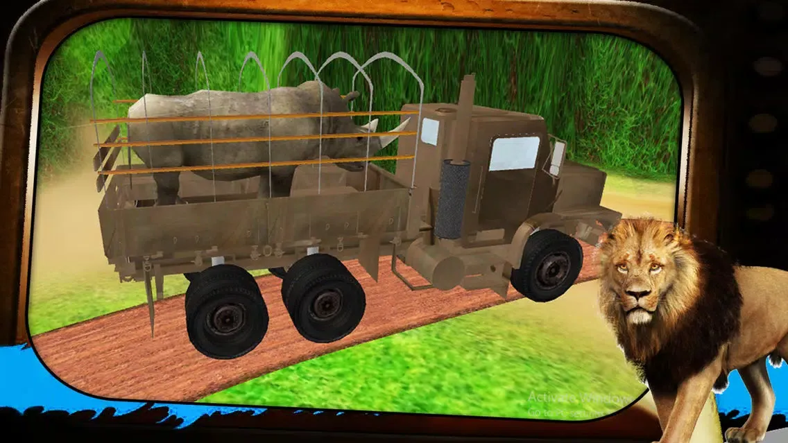 Animal Rescue Truck Transport 3D Game Screenshots