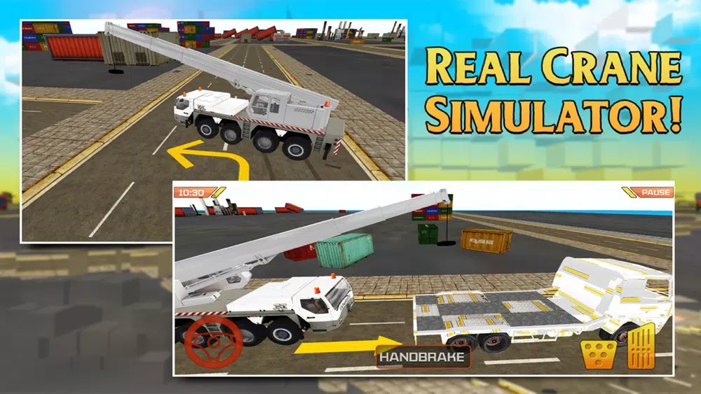 Capturas de tela do Crane Simulator 3D 2016 cargo