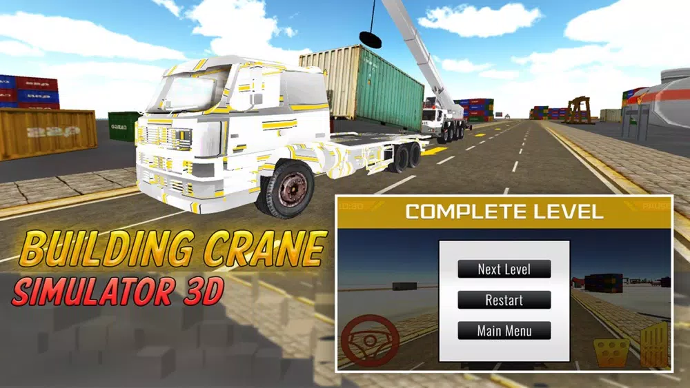 Capturas de tela do Crane Simulator 3D 2016 cargo