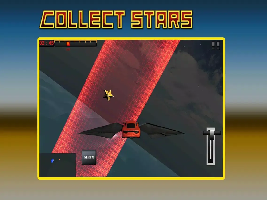Zrzuty ekranu Car In Air : Flying Cop Car 3D iPad 