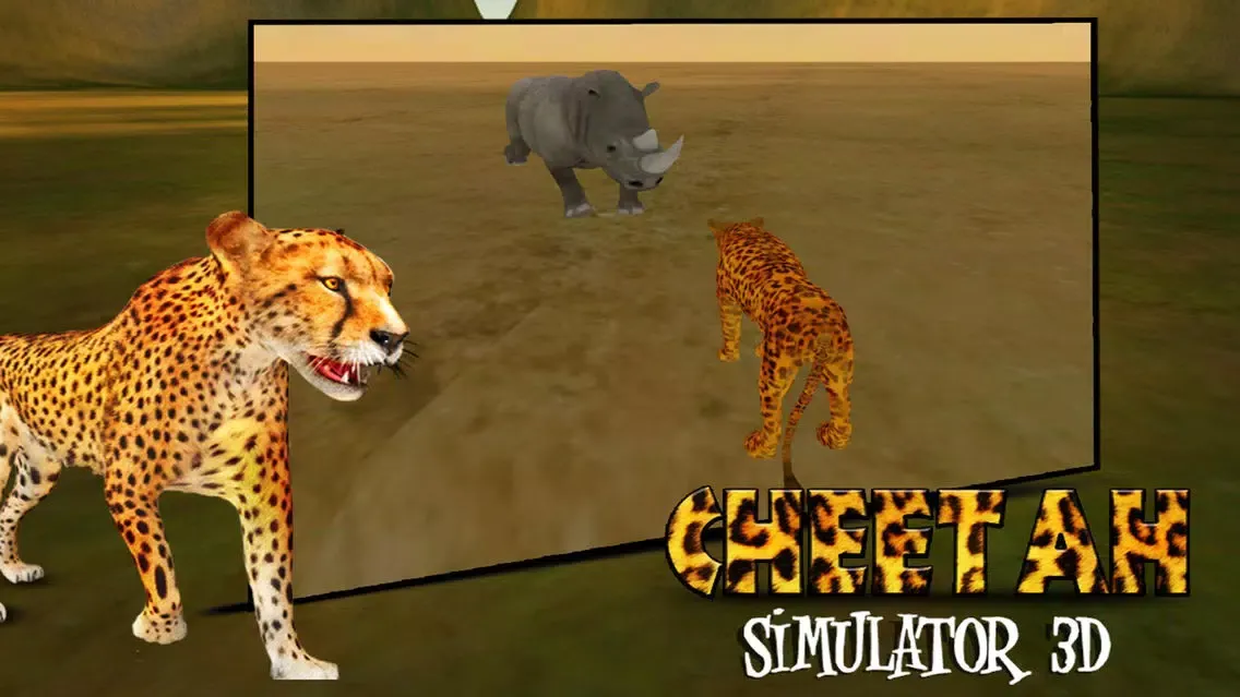 ภาพหน้าจอของ Cheetah Simulator 3d