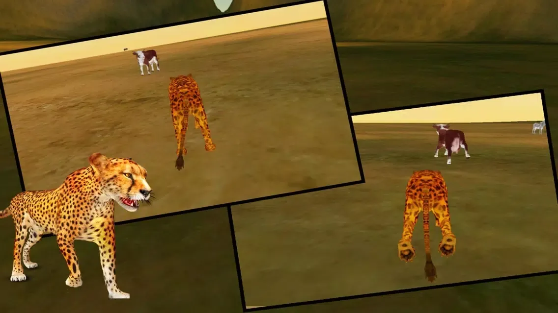 ภาพหน้าจอของ Cheetah Simulator 3d