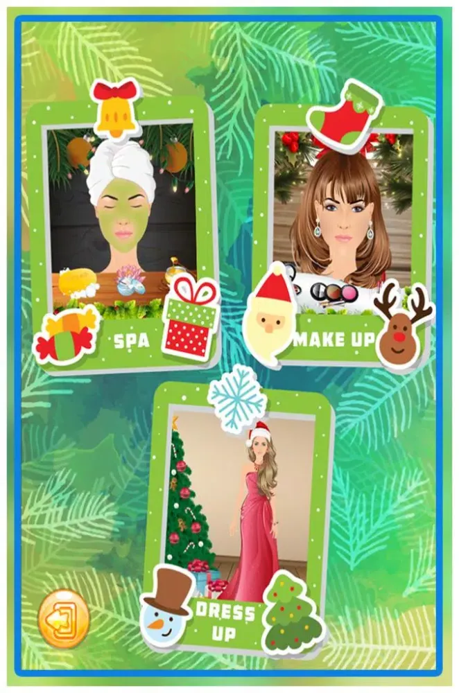 Beauty Salon Christmas Makeup Screenshots