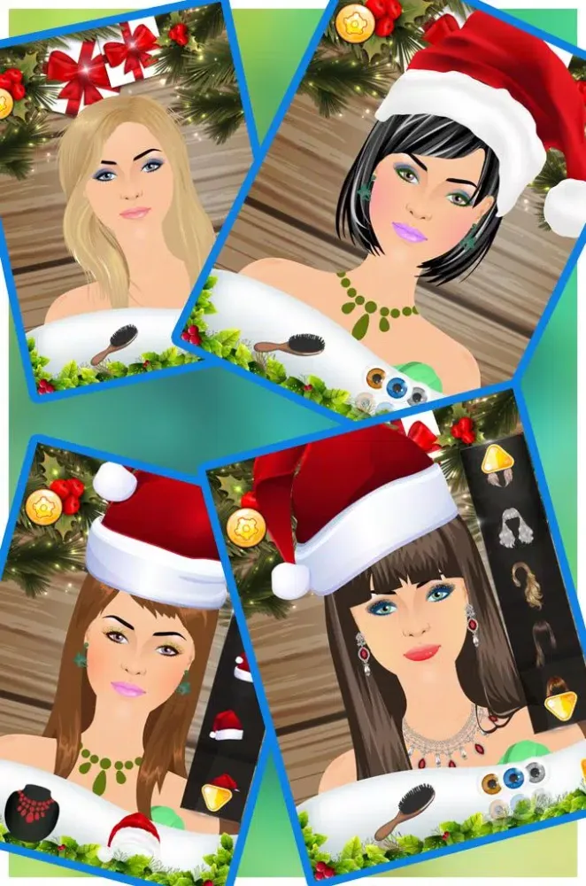 Beauty Salon Christmas Makeup Screenshots
