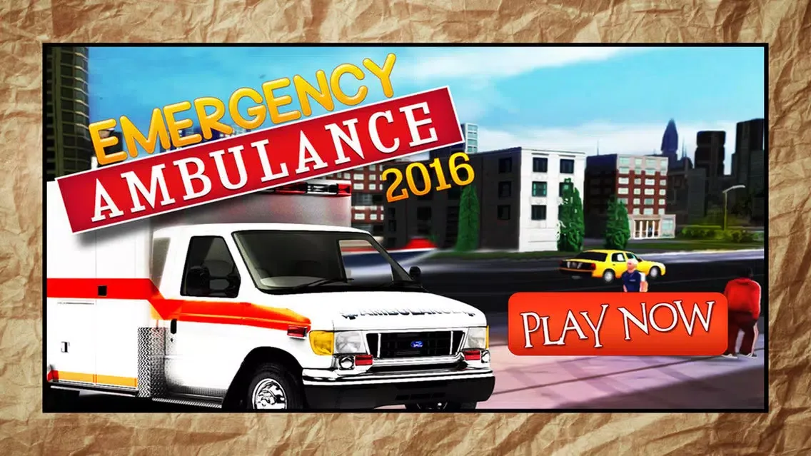 Emergency Ambulance 2016 Game سکرین شاٹس