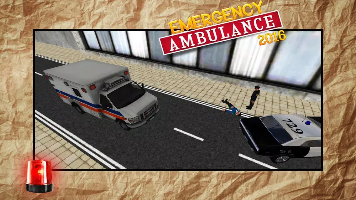 Emergency Ambulance 2016 Game سکرین شاٹس