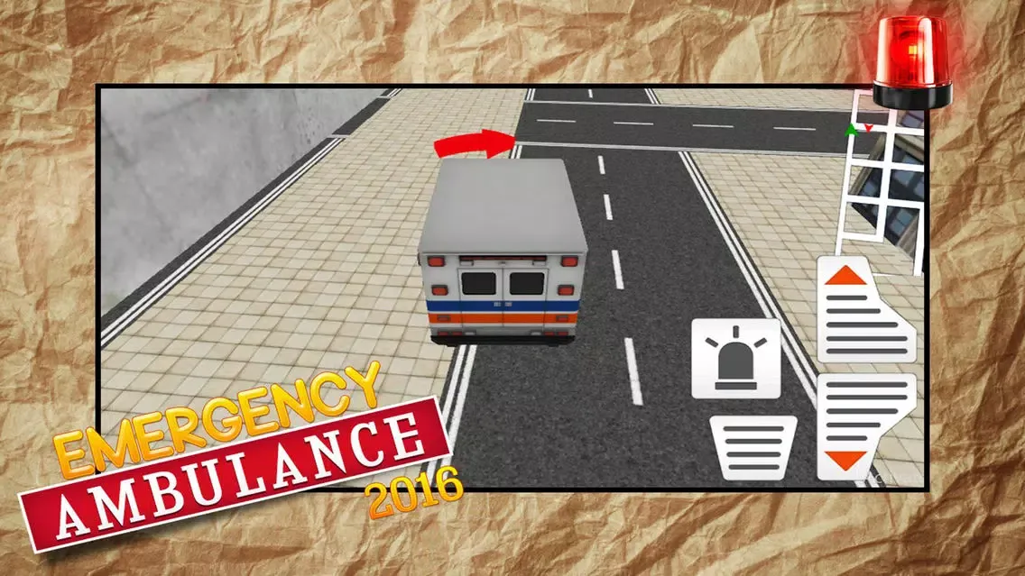 Emergency Ambulance 2016 Game سکرین شاٹس