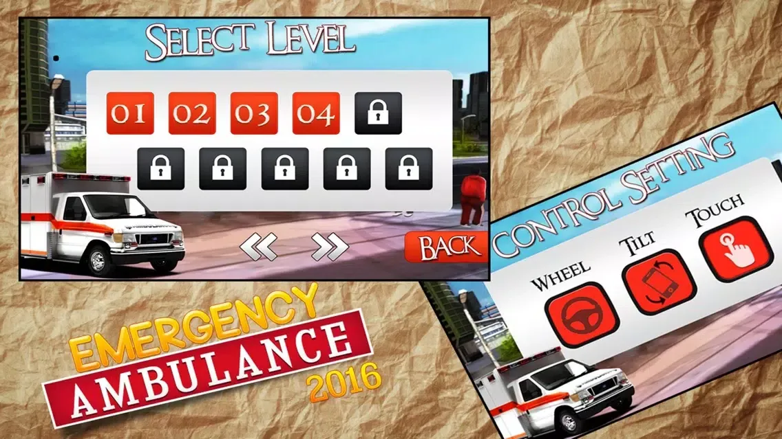 Emergency Ambulance 2016 Game سکرین شاٹس