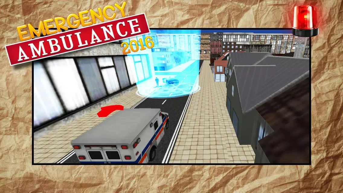 Emergency Ambulance 2016 Game سکرین شاٹس