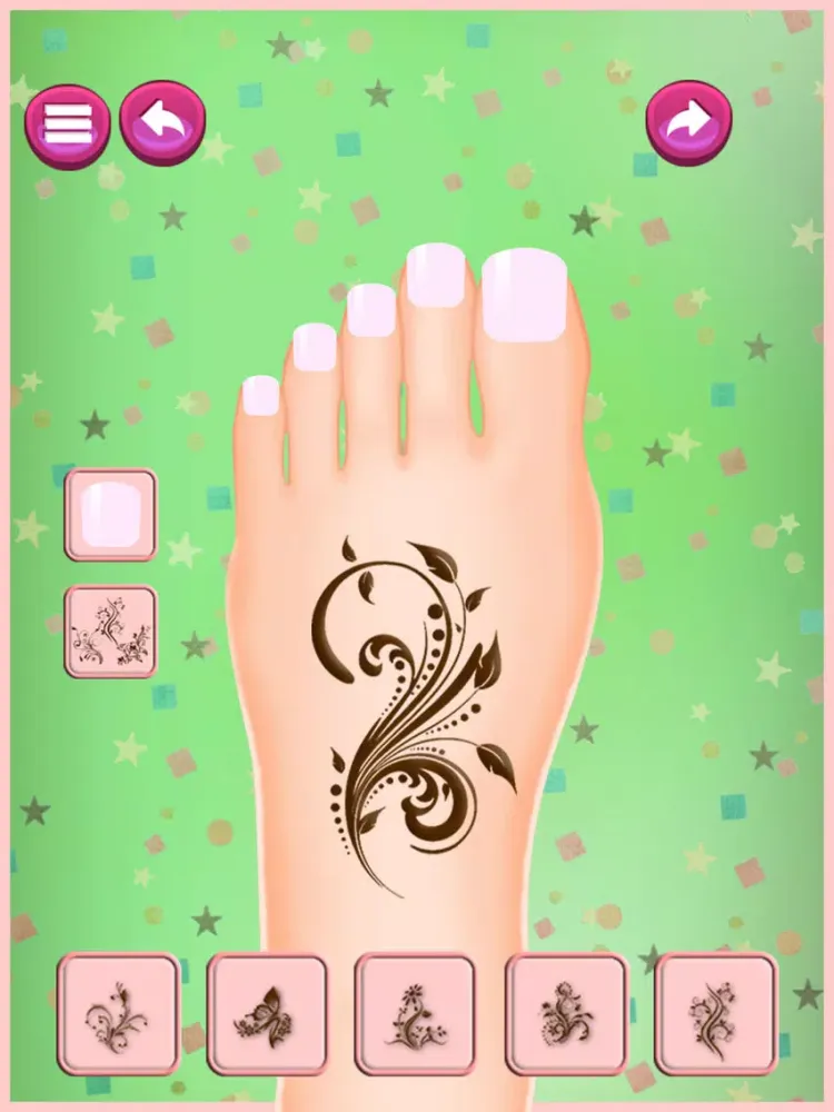 Indian Foot Salon iPad  스크린샷