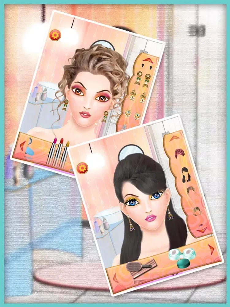 Скриншоты Indian Beauty Dressup Salon 2016 iPad 
