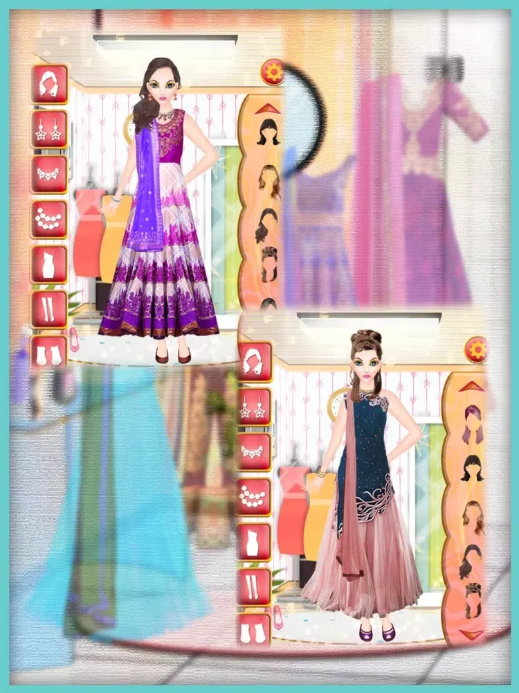Скриншоты Indian Beauty Dressup Salon 2016 iPad 