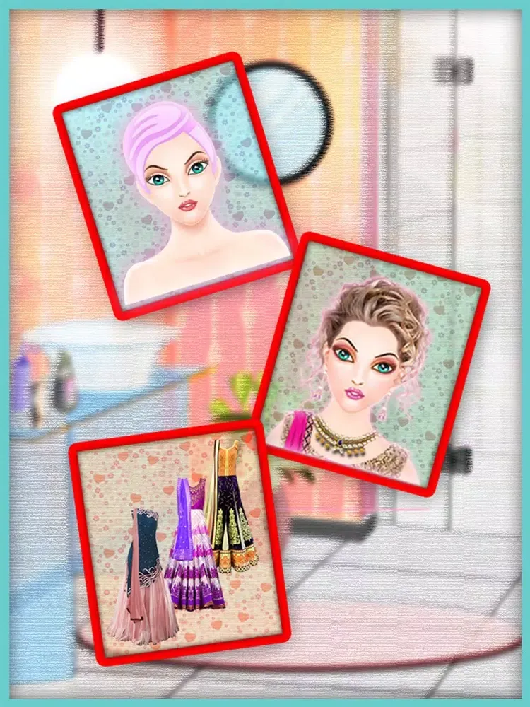 Скриншоты Indian Beauty Dressup Salon 2016 iPad 