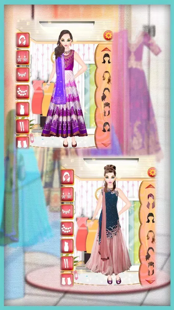 Скриншоты Indian Beauty Dressup Salon 2016