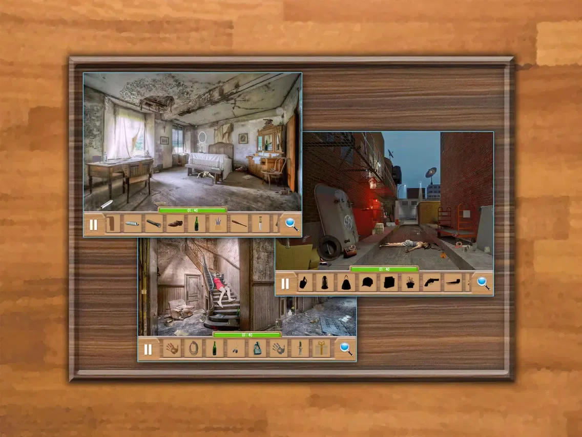 Capturas de tela do Indians Criminal Objects iPad 