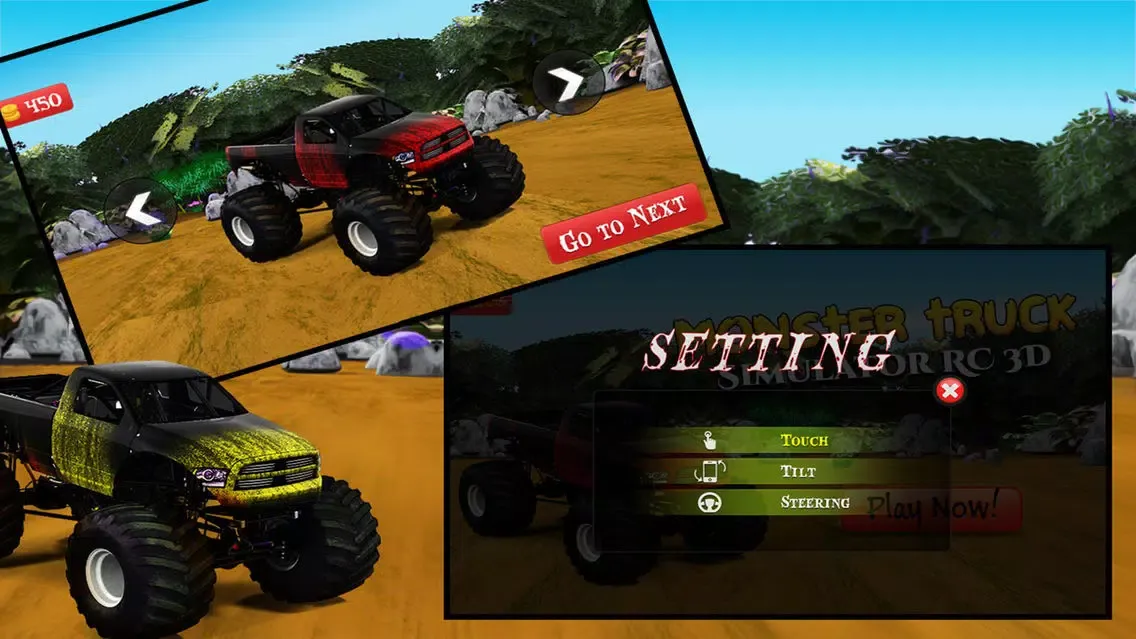 Ảnh chụp màn hình của Monster Truck Simulator RC 3D 2016
