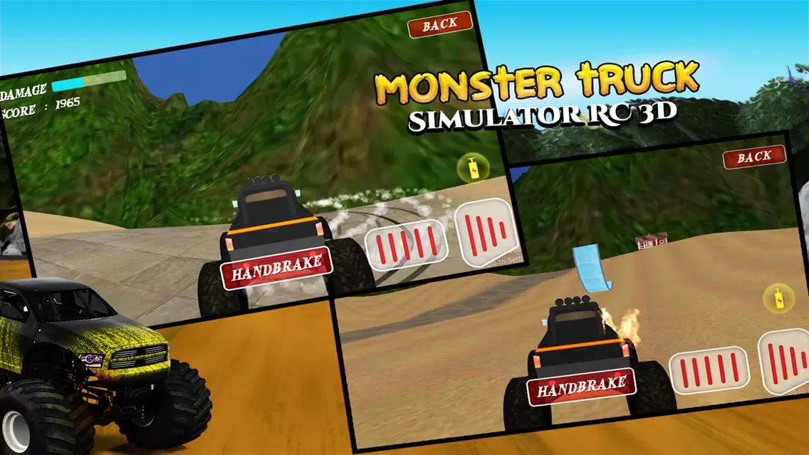 Ảnh chụp màn hình của Monster Truck Simulator RC 3D 2016