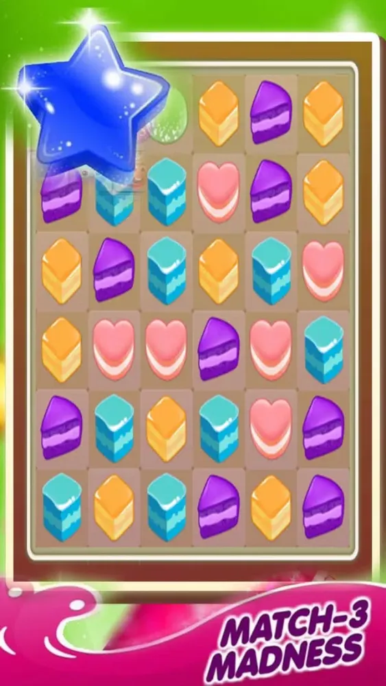Cake Crush: Ledgen Match应用截图