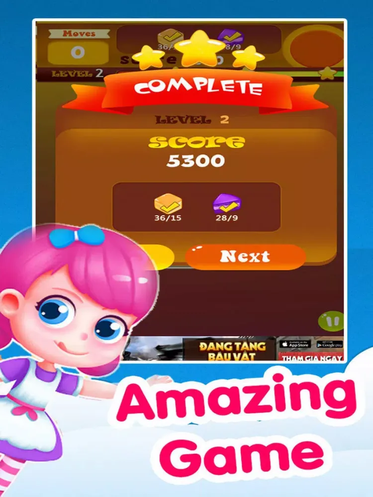 Capturas de tela do Jelly Cupcake Mania - Jelly Dash Edition iPad 
