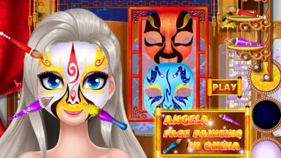 Angela Face Painting In China Screenshots