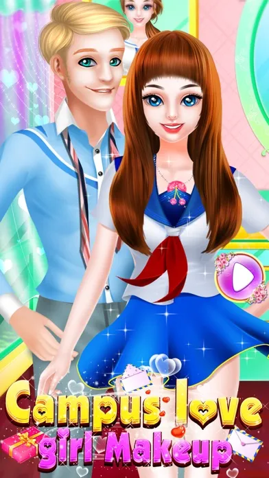Captures d'écran de Campus Love Girl Makeup
