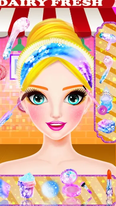 Cooking Hamburger Girl Makeup سکرین شاٹس