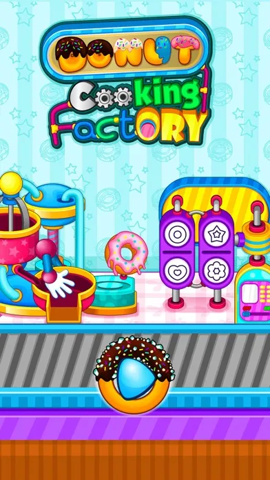 Donut Make Factory-Girl Game سکرین شاٹس