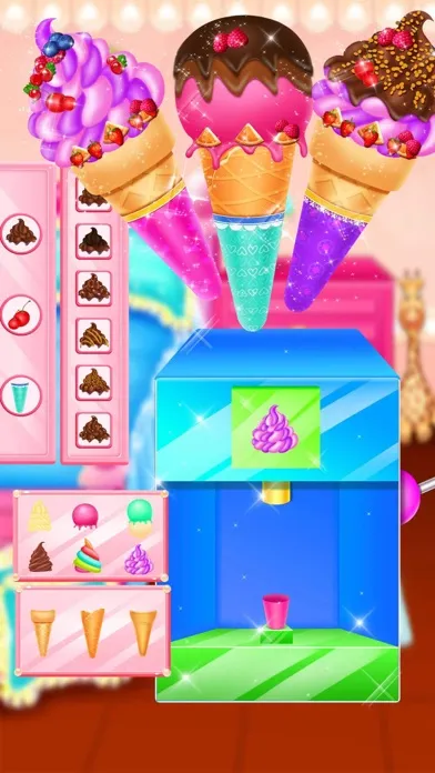 Captures d'écran de Ice Cream Princess Make Up