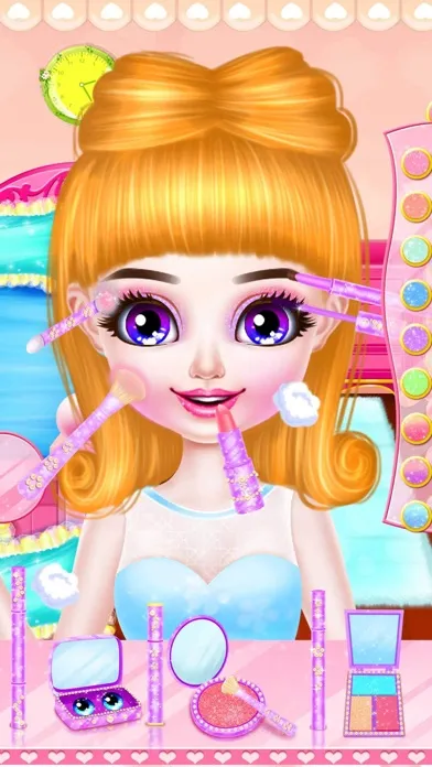 Captures d'écran de Ice Cream Princess Make Up