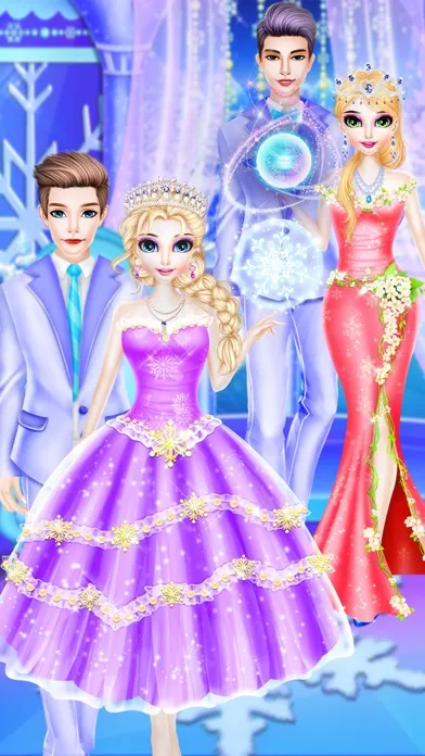 Capturas de pantalla de Ice Queen Makeup Spa-Girl Game