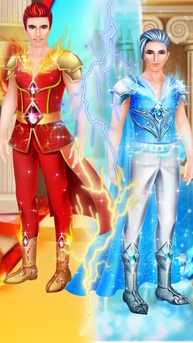 Ice VS Fire Princess Makeup Ekran Görüntüleri